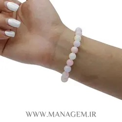 دستبند سنگ مورگانیت