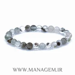 دستبند سنگ کوارتز فانتوم
