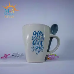 لیوان 13 سرامیک قاشق دار وگاتی