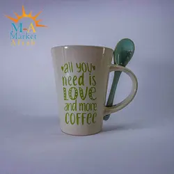 لیوان 14 سرامیک قاشق دار وگاتی