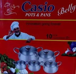 سرویس 10 پارچ روهی سنگین کاسیو