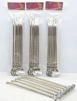 نی استیل قاشق دار پیچی | مارکت آفتاب