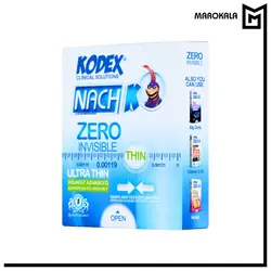 کاندوم کدکس مدل Zero Invisible بسته 3 عددی - ماروکالا