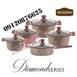 سرویس قابلمه 10 پارچه گرانیتی زیو Z-7650