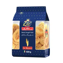 رشته سوپ آشیانه ای زر ماکارون 500 گرمی