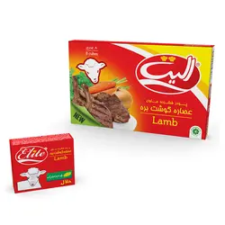 عصاره گوشت بره الیت - بسته 8 عددی