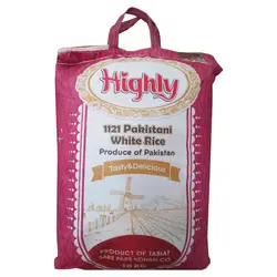 برنج پاکستانی دانه بلند هایلی کیسه ده کیلوگرمی