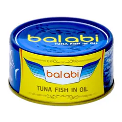 کنسرو تن ماهی در روغن بال آبی – 180 گرم