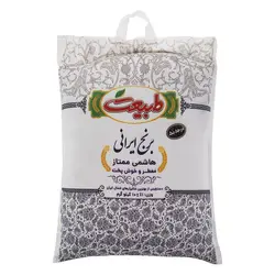 برنج هاشمی ممتاز طبیعت کیسه ده کیلوگرمی