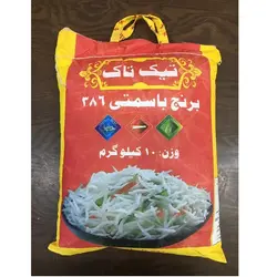 برنج پاکستانی386 تیک تاک کیسه ده کیلوگرم