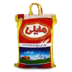 برنج هندی دانه بلند هایلی کیسه ده کیلوگرم