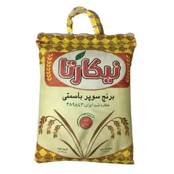 برنج پاکستانی سوپرباسماتی نیکارتا کیسه ده کیلویی