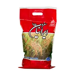 برنج سفره ایرانیان فلاح کشت اول پنج کیلویی