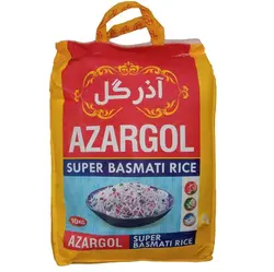 برنج پاکستانی سوپر باسماتی آذرگل کیسه ده کیلوگرم