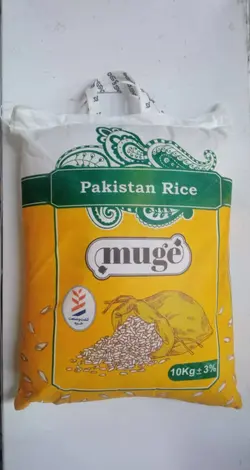 برنج پاکستانی 386 موگه کیسه ده کیلوگرم