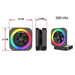 اسپیکر بلوتوثی پنکه دار مدل ZQS1456