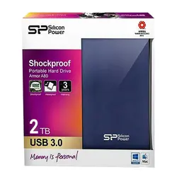 هارد اکسترنال سیلیکون پاور مدل Armor A80 ظرفیت 2 ترابایت