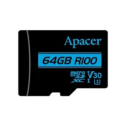 مموری میکرو 64G اپیسر کلاس ۱۰ (U3)سرعت 100Mb/s