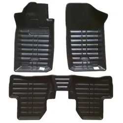 کفپوش سه بعدی چرم پژو206 و 207 و رانا (برند بابُل)