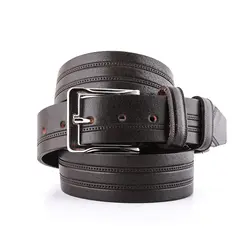 کمربند مردانه چرمی هارپاک نوین مدل B کد 00092945