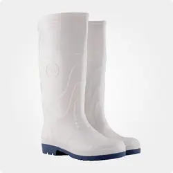 چکمه مردانه بلند سفید نوین کد 56895709