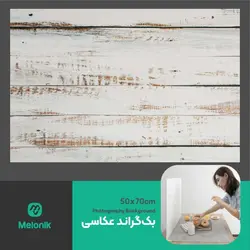 بک گراند عکاسی مدل 108 طرح چوب 50x70cmPhotography background