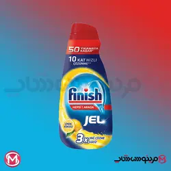 ژل ظرفشویی فینیش لیمویی X3 حجم 1000 میل