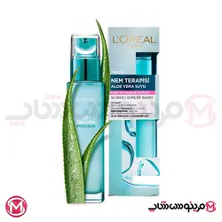 سرم آبرسان لورآل آلوئه ورا پوست خشک و حساس 70 میل