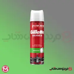 فوم اصلاح سنسیتیو ژیلت 250 میل