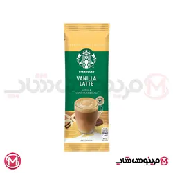 قهوه فوری وانیل لاته استارباکس تکی 21 گرم