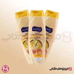 شامپو سر تخم مرغ هوبی موهای خشک و آسیب دیده 600 میل