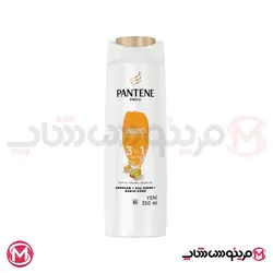 شامپو ترمیم کننده 3 در 1 پنتن موهای آسیب دیده 350 میل