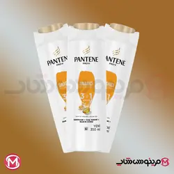 شامپو ترمیم کننده 3 در 1 پنتن موهای آسیب دیده 350 میل