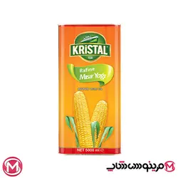 روغن ذرت کریستال 5 لیتری