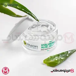 کرم ژل آبرسان گارنیر مدل آلوئه ورا مناسب انواع پوست حجم 50 میل