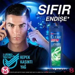 شامپو خنک کننده کلیر حاوی عصاره اکالیپتوس حجم ۳۵۰میل