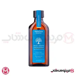 روغن مو آرگان کراتین و ترمیم کننده ترینوا