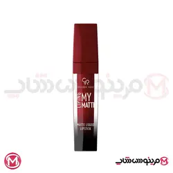 رژ لب مایع مات شماره 2 گلدن رز مدل My Matte Lip Ink