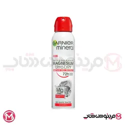 اسپری ضد تعریق منیزیم ULTRA KURU+ گارنیر زنانه 150 میل