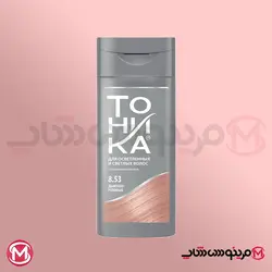 شامپو رنگ مو تونیکا شماره 8.53 حجم 150 میل رنگ صورتی دیمچاستو