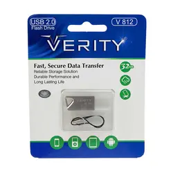 فلش مموری Verity مدل V812 ظرفیت 32+18 گیگابایت USB2.0 - میهن شاپ