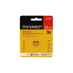 کارت حافظه Micro Panatech مدل Extreme SDHC UHS-I U3 ظرفیت 64GB