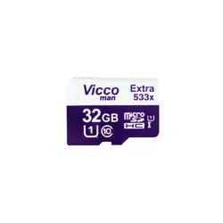 کارت حافظه Micro Vicco مدل SDHC UHS-I Extra 533X U1 ظرفیت 32GB