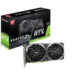 کارت گرافیک مدل Ventus MSI dual fan hhr rtx 3060 - میهن شاپ
