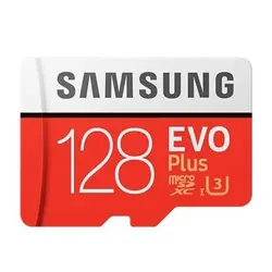 کارت حافظه microSDHC سامسونگ مدل Evo Plus کلاس 10 استاندارد UHS-I U3  ظرفیت 128 گیگابایت
