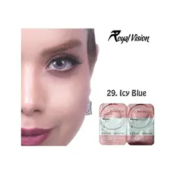 لنز رنگی رویال ویژن Royal Vision Daily Lens 29 Icy Blue