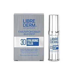کرم دور چشم تری دی فیلر هیالورونیک لیبریدرم (کد 86) LIBREDERM Hyaluronic 3D Filler Rejuvenating Eye Cream 15ml