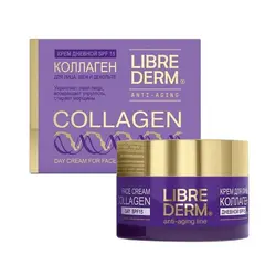 کرم روز کلاژن و جوانساز لیبریدرم SPF15 (کد 101) LIBREDERM Collagen Day Cream SPF15 50ml
