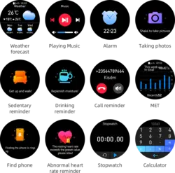 ساعت هوشمند شیائومی مدل Mibro Watch X1