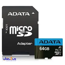 رم میکرو ۶۴ گیگ ای دیتا ADATA Premier V10 U1 A1 100MB/s